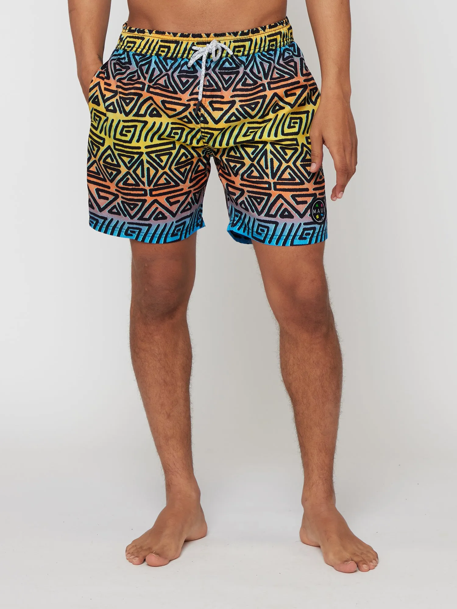 Feel Good Pool Shorts in Multi sold by Maui and Sons product image thumbnail 2