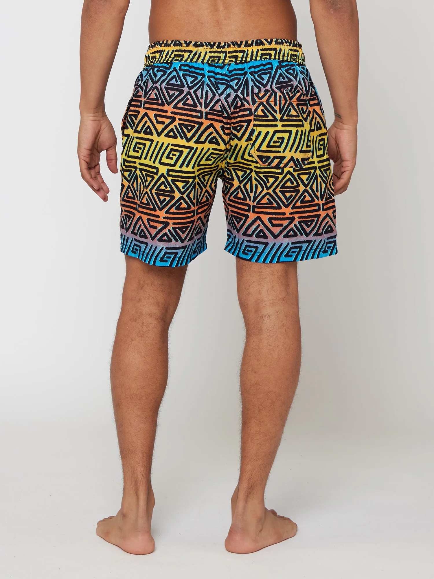 Feel Good Pool Shorts in Multi sold by Maui and Sons product image thumbnail 3