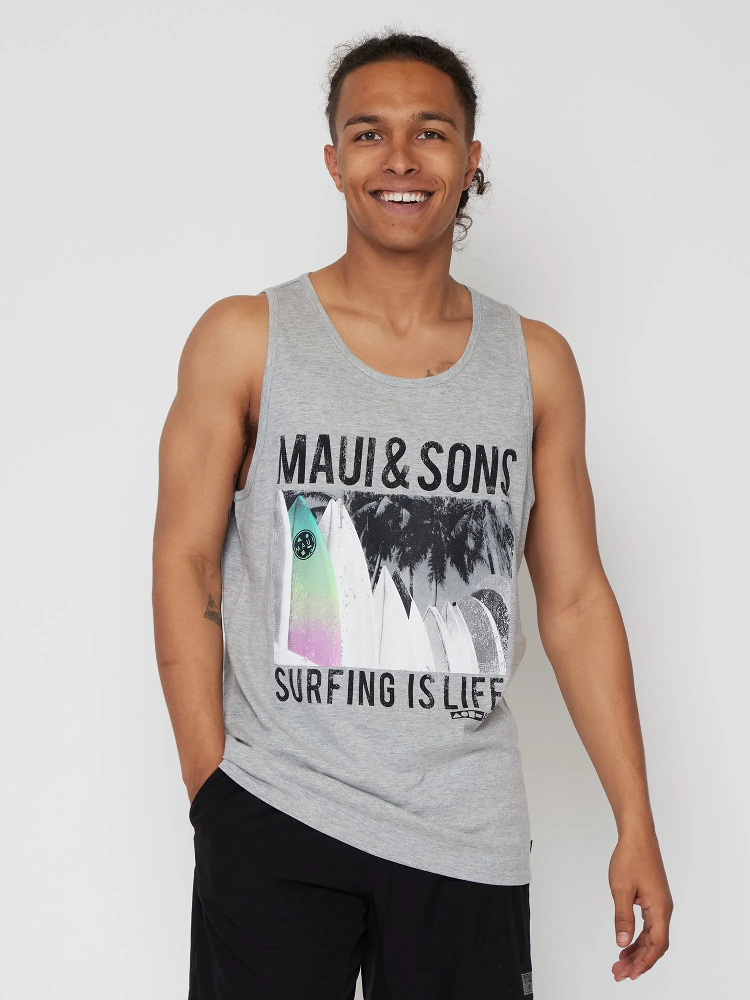 Origins Tank Top sold by Maui and Sons product image thumbnail 3