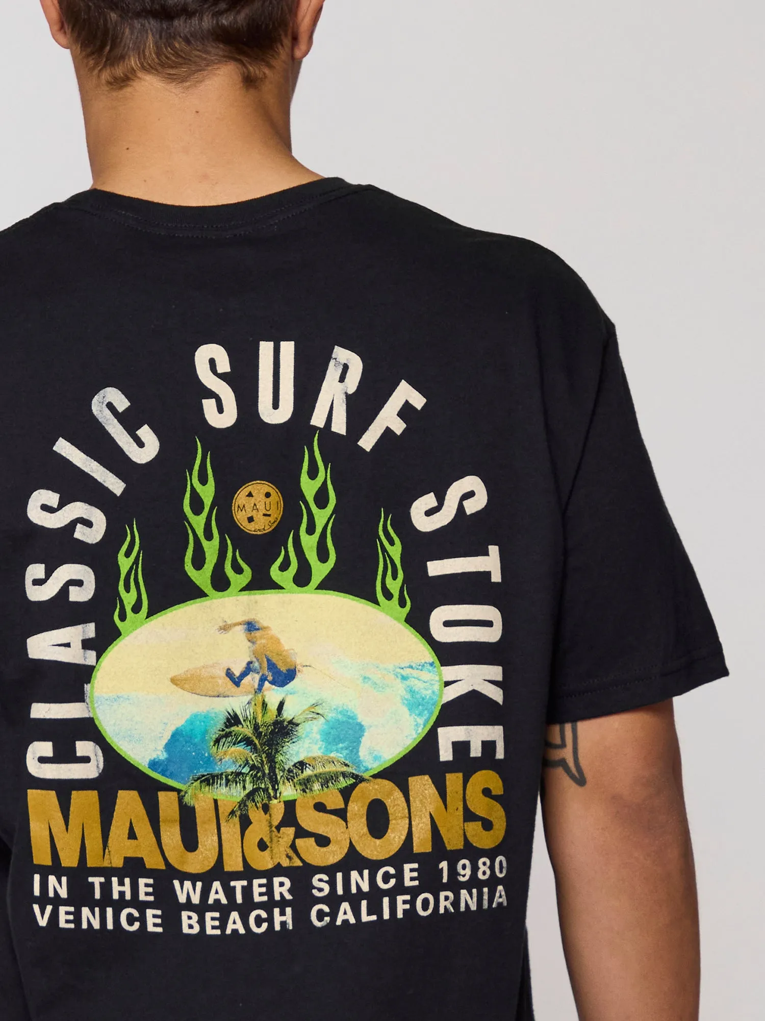 Surf Stoke T-Shirt sold by Maui and Sons product image thumbnail 4