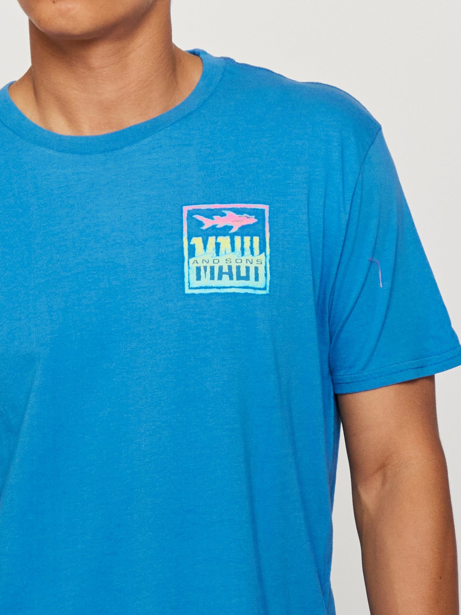 Shark Out of Water T-Shirt in Deep Water sold by Maui and Sons product image thumbnail 3