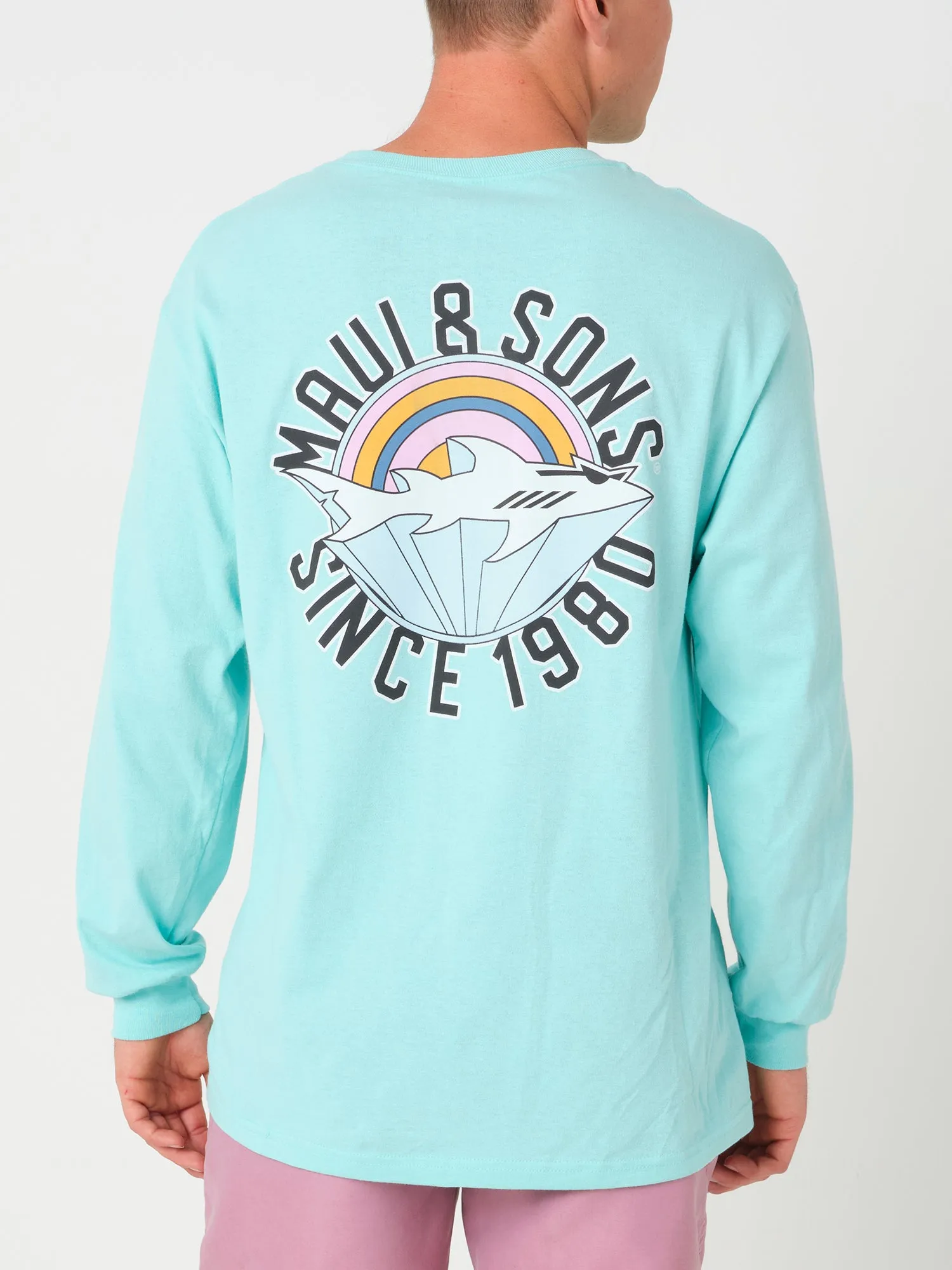 Beachbreak Long Sleeve in Celadon sold by Maui and Sons product image thumbnail 2