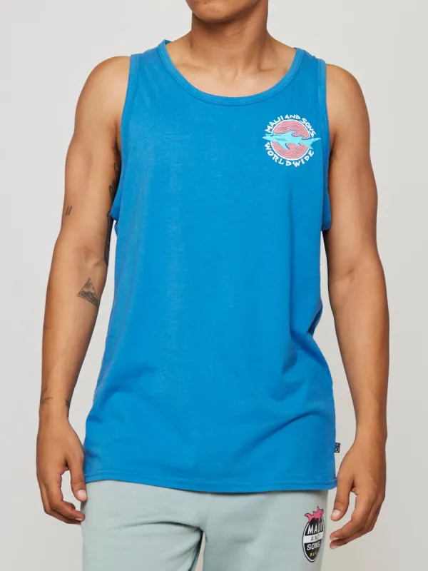 Worldwide Shark Tank Top sold by Maui and Sons
