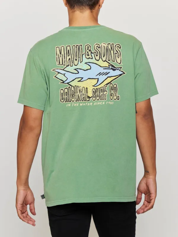 Shark Surf Co. T-Shirt sold by Maui and Sons