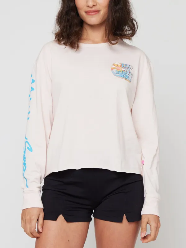 Clean Beach Womens Long Sleeve sold by Maui and Sons