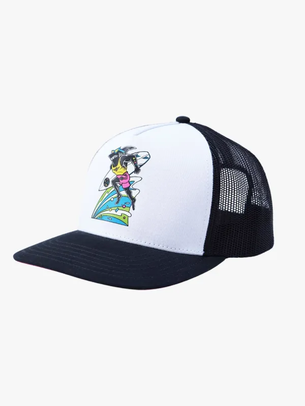 Wave Runner Trucker Hat sold by Maui and Sons