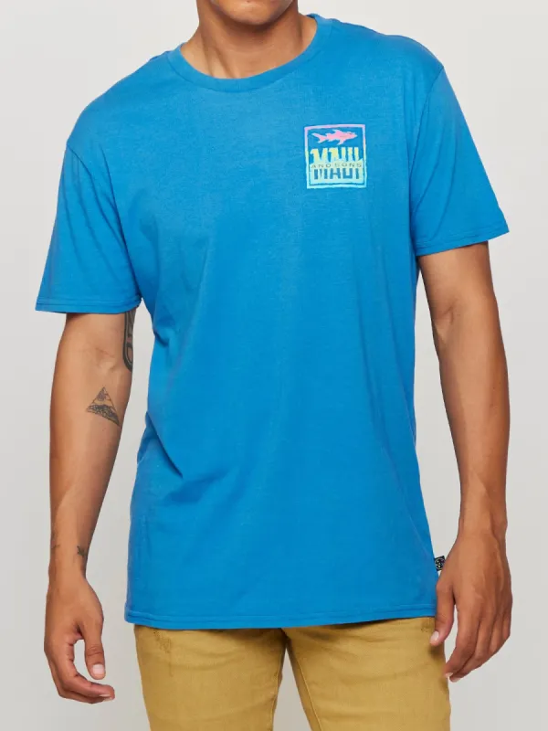 Shark Out of Water T-Shirt in Deep Water sold by Maui and Sons