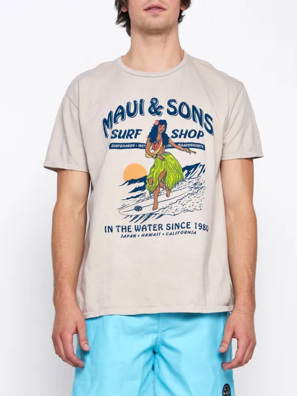 Hula Surf T-Shirt sold by Maui and Sons