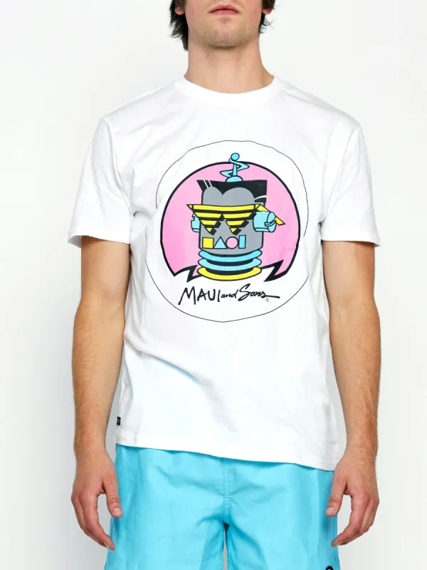 Robot T-Shirt made by Maui and Sons