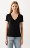 WOMEN'S BASIC SHORT SLEEVE T-SHIRT IN BLACK sold by Mavi