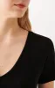 WOMEN'S BASIC SHORT SLEEVE T-SHIRT IN BLACK sold by Mavi