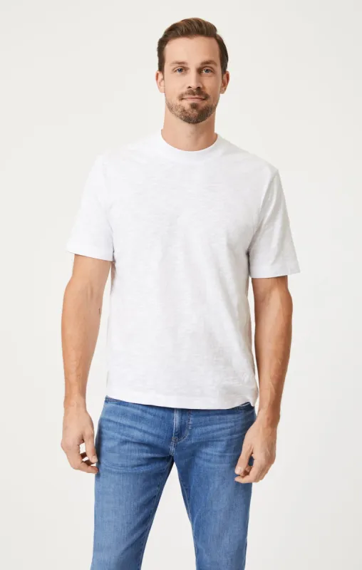 SHORT SLEEVE T-SHIRT IN WHITE sold by Mavi