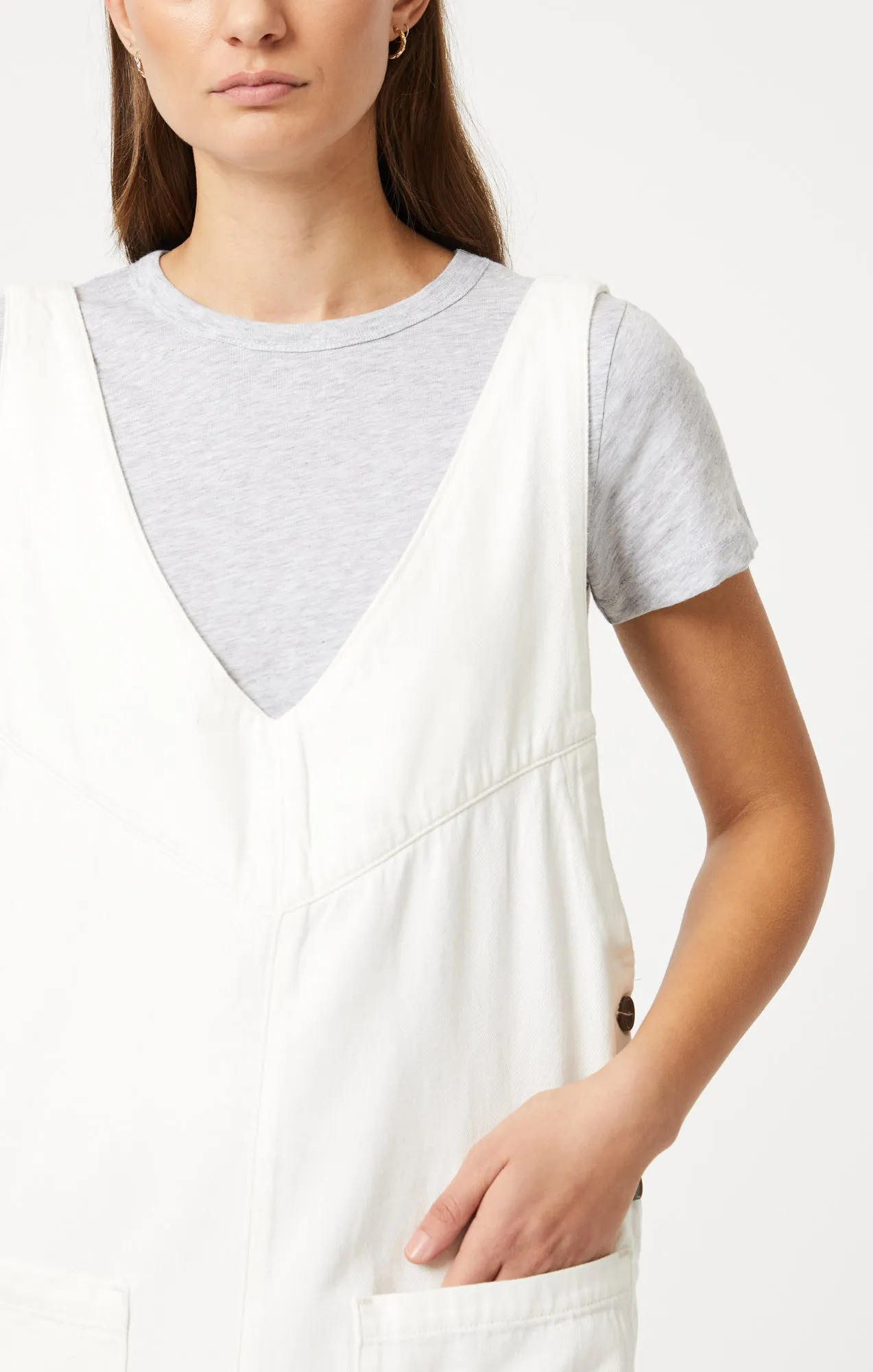 MYRA ROMPER IN OFF WHITE WELL BLUE sold by Mavi product image thumbnail 5