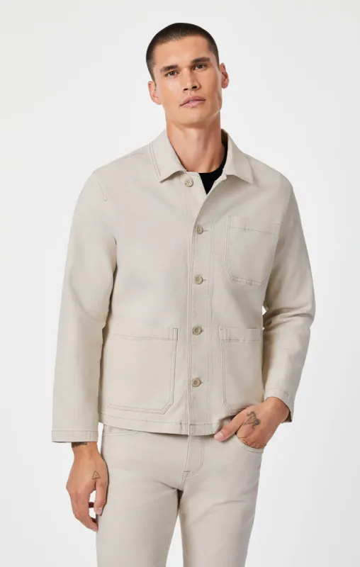 VICTOR JACKET IN NATURAL ECRU DENIM sold by Mavi