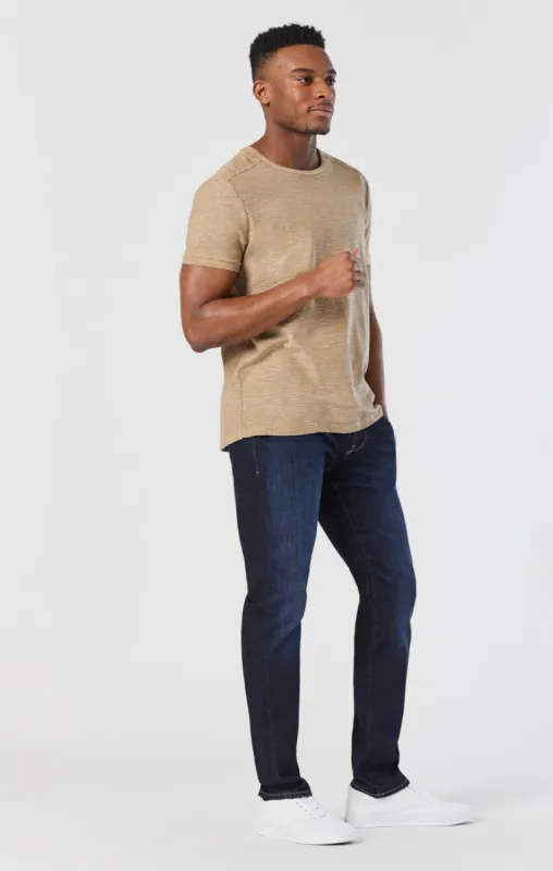 JAKE SLIM LEG IN RINSE BRUSHED FEATHER BLUE sold by Mavi
