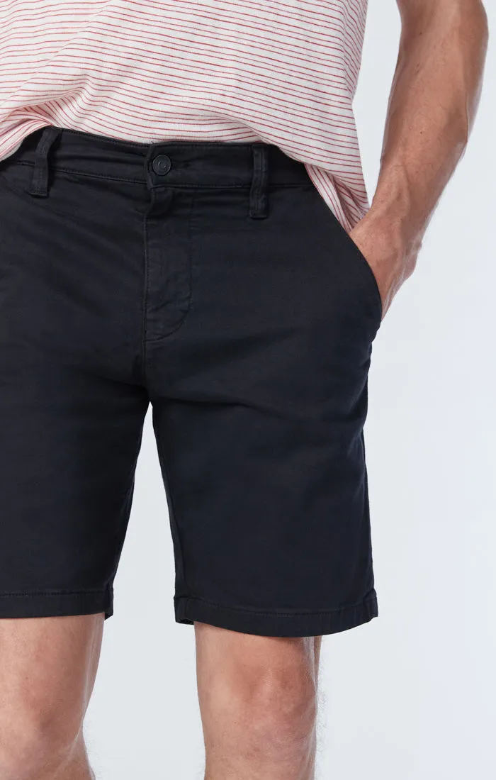 JACOB SHORTS IN BLACK TWILL sold by Mavi product image thumbnail 3