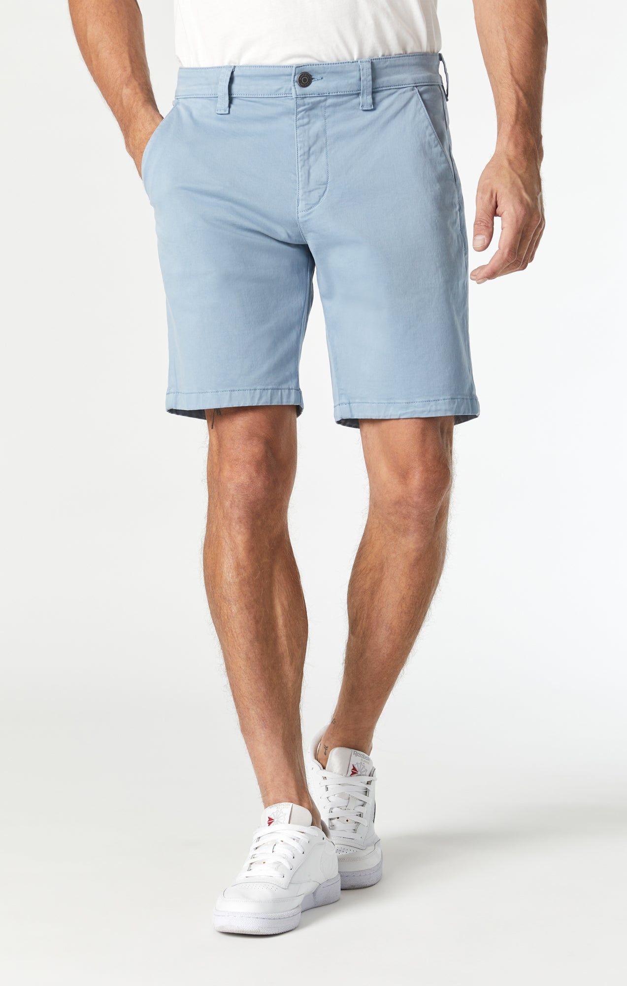 JACOB CROP SHORTS IN MOUNTAIN SPRING TWILL sold by Mavi product image thumbnail 3