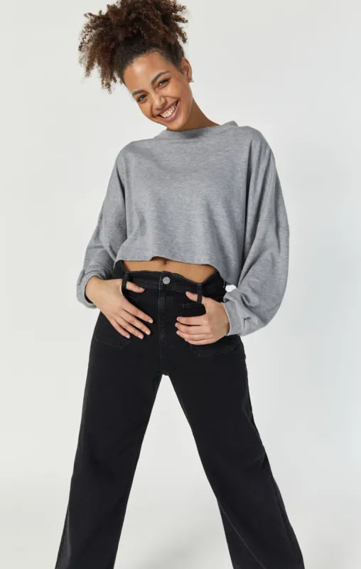 PALOMA MARINE WIDE LEG IN DEEP SMOKE FLEX BLUE sold by Mavi