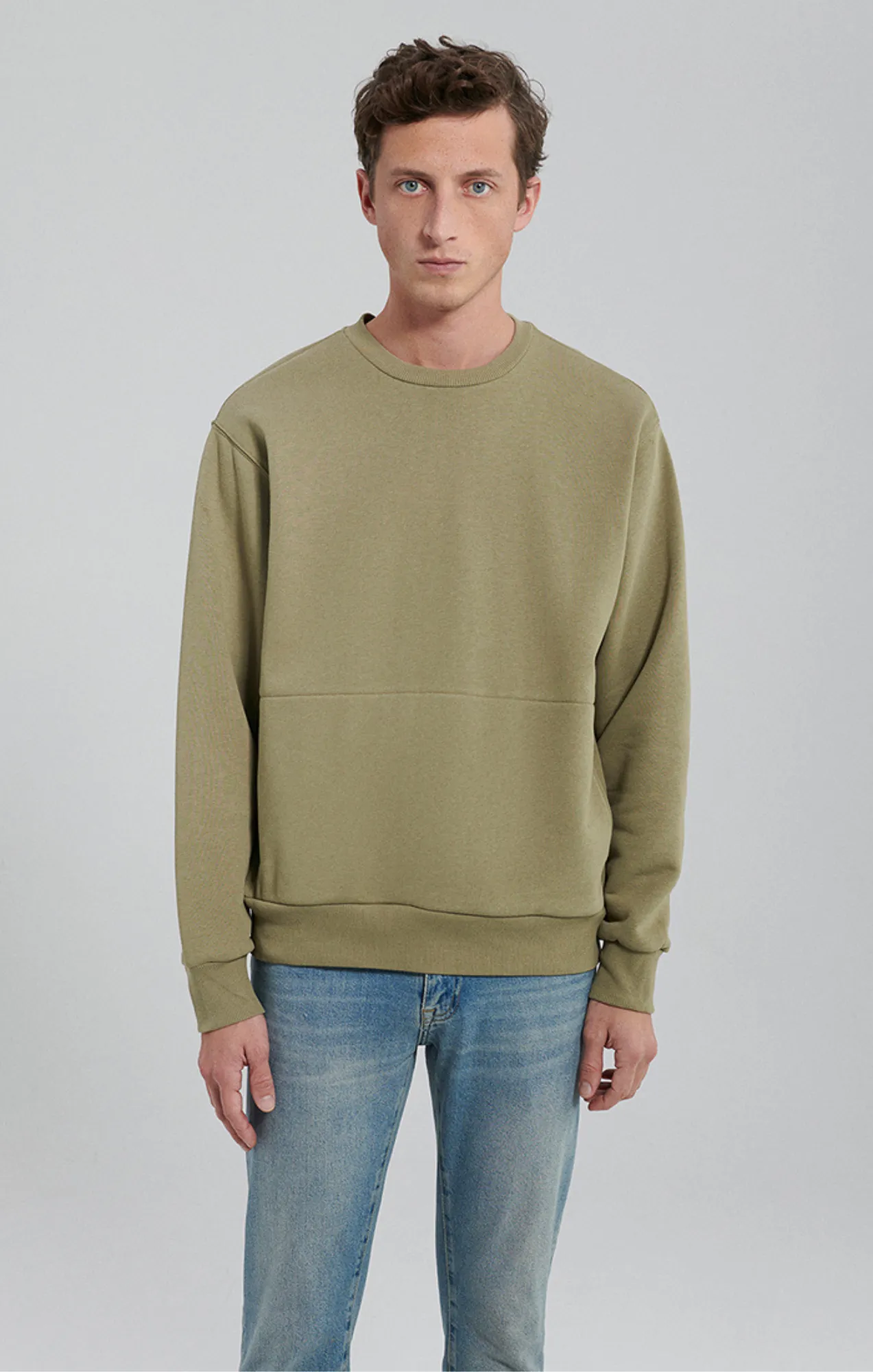 POCKET SWEATSHIRT IN MERMAID sold by Mavi product image thumbnail 3