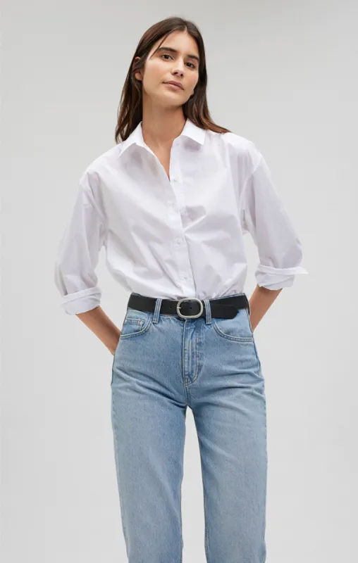BUTTON-UP LONG SLEEVE SHIRT IN WHITE sold by Mavi