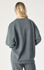 LUXE TOUCH TENCEL™ SWEATSHIRT IN URBAN CHIC sold by Mavi