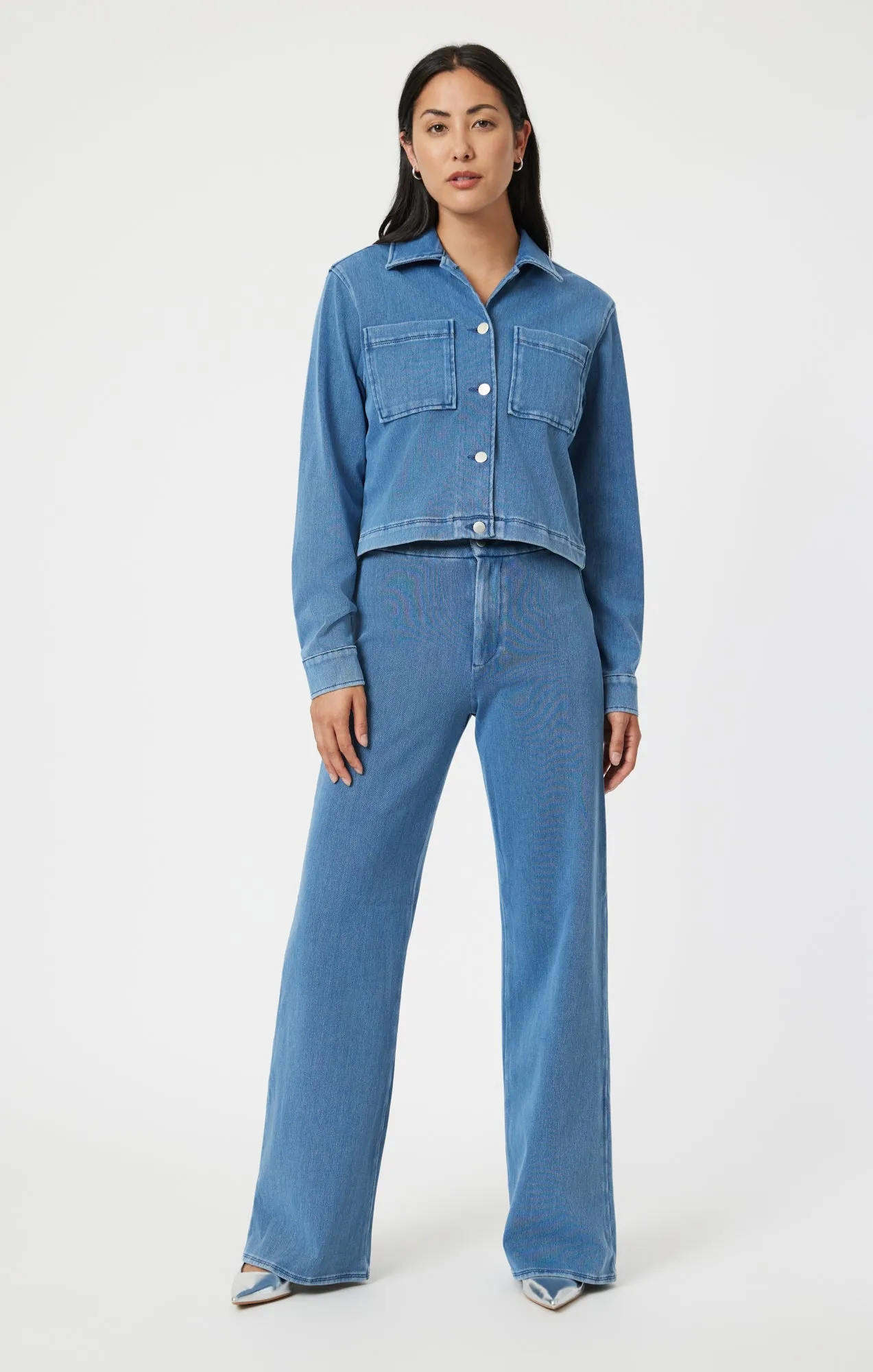 SHERRY WIDE LEG IN LIGHT BLUE MOVE sold by Mavi