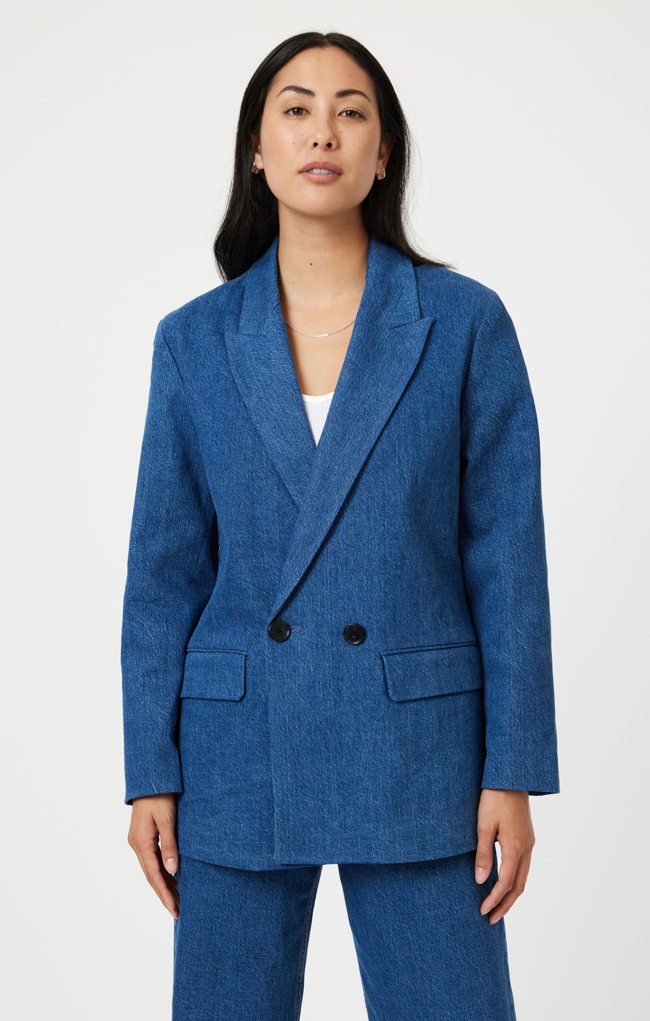 SILVIA JACKET IN DARK BLUE DENIM sold by Mavi