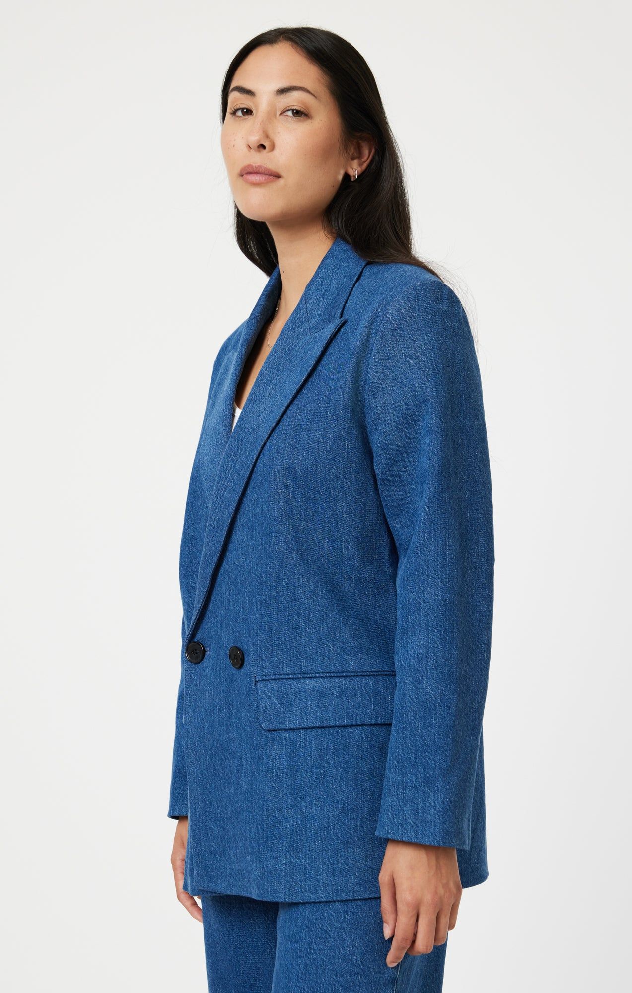 SILVIA JACKET IN DARK BLUE DENIM sold by Mavi product image thumbnail 2