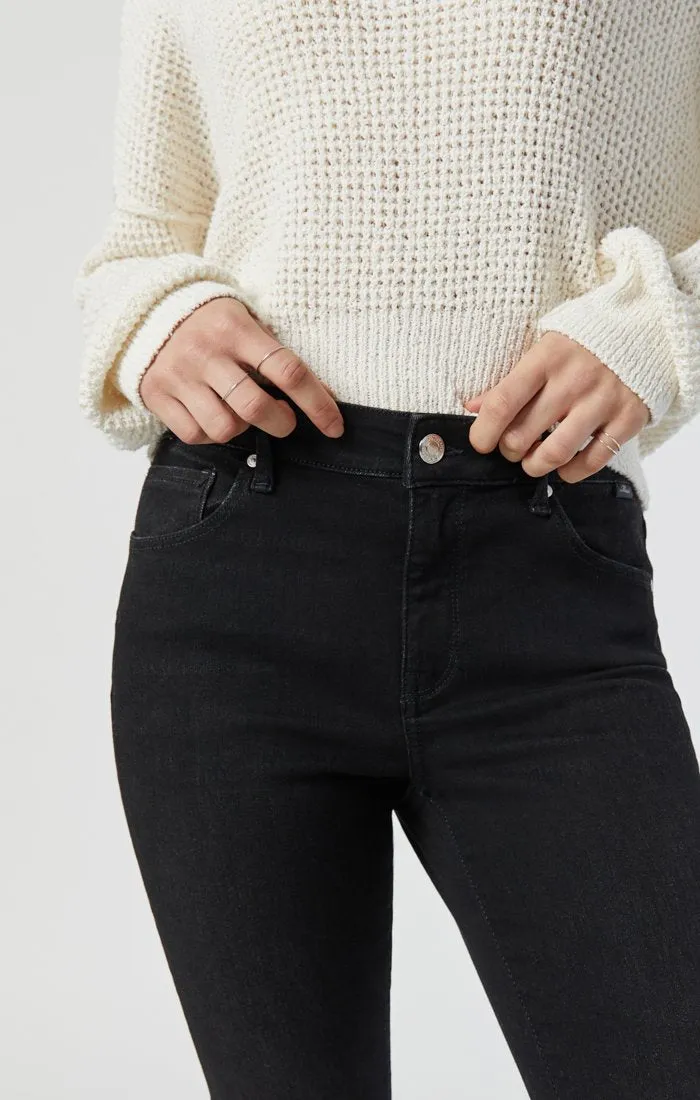 ALISSA SUPER SKINNY JEANS IN BLACK FEATHER BLUE sold by Mavi product image thumbnail 4