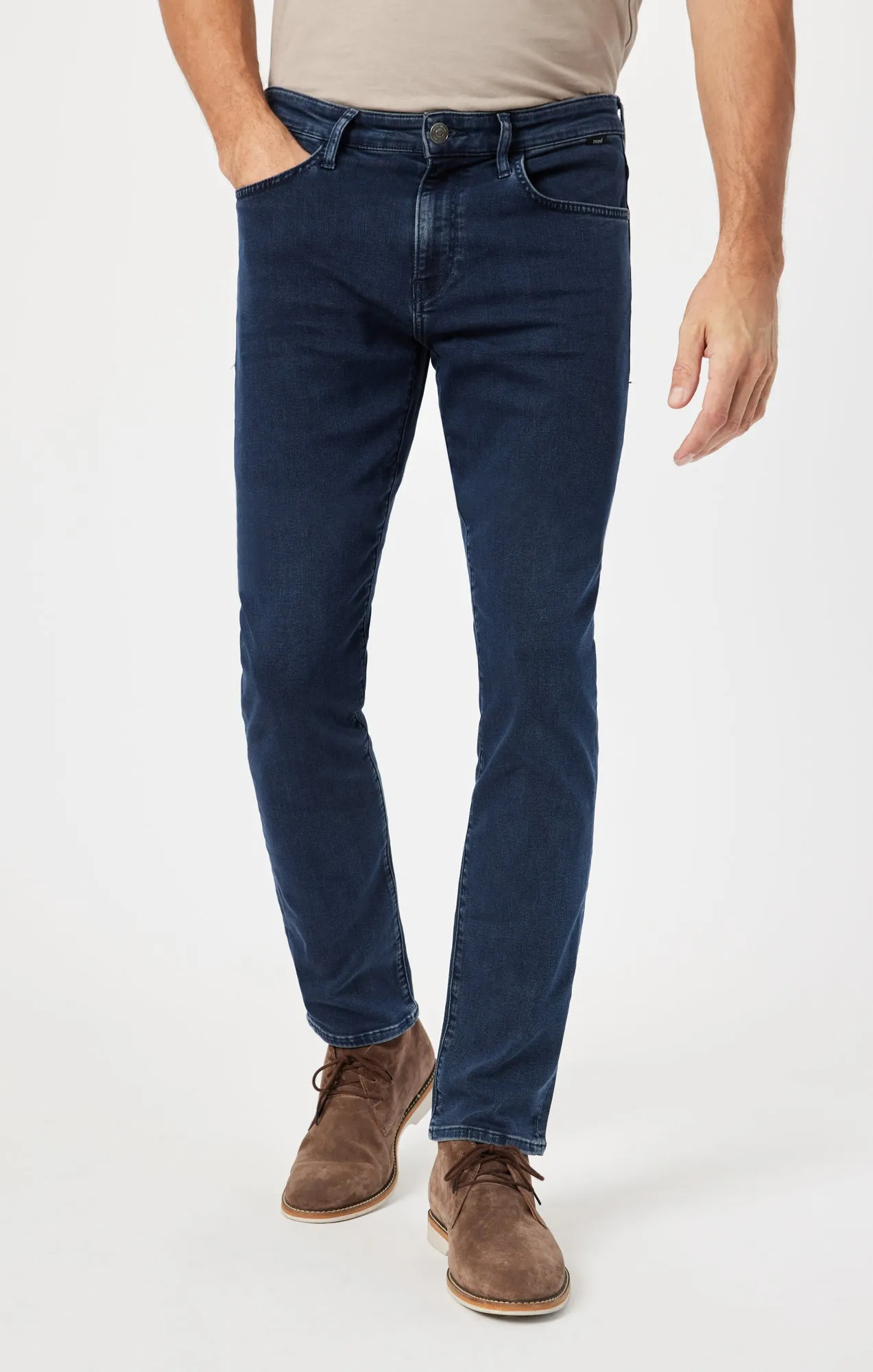 MARCUS SLIM STRAIGHT LEG IN DEEP BLUE SUPERMOVE sold by Mavi product image thumbnail 3