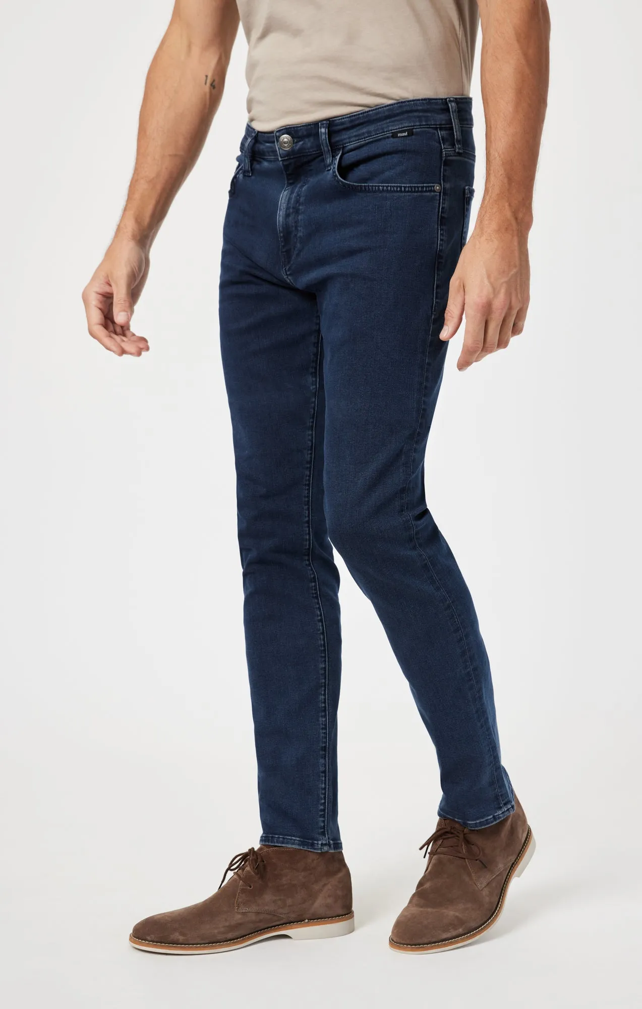 MARCUS SLIM STRAIGHT LEG IN DEEP BLUE SUPERMOVE sold by Mavi product image thumbnail 4