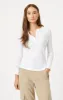 HENLEY T-SHIRT IN WHITE sold by Mavi