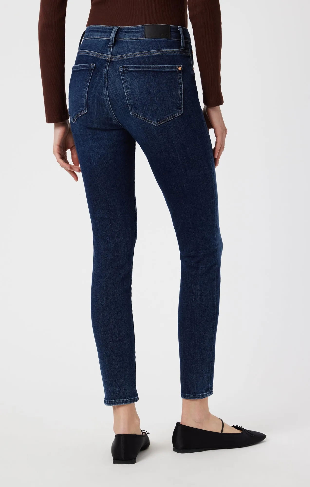 TESS SKINNY IN DARK BRUSHED FLEX BLUE sold by Mavi product image thumbnail 4