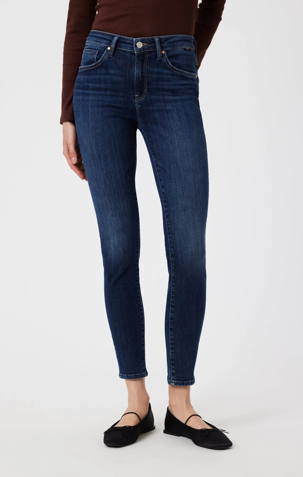 TESS SKINNY IN DARK BRUSHED FLEX BLUE sold by Mavi product image thumbnail 2