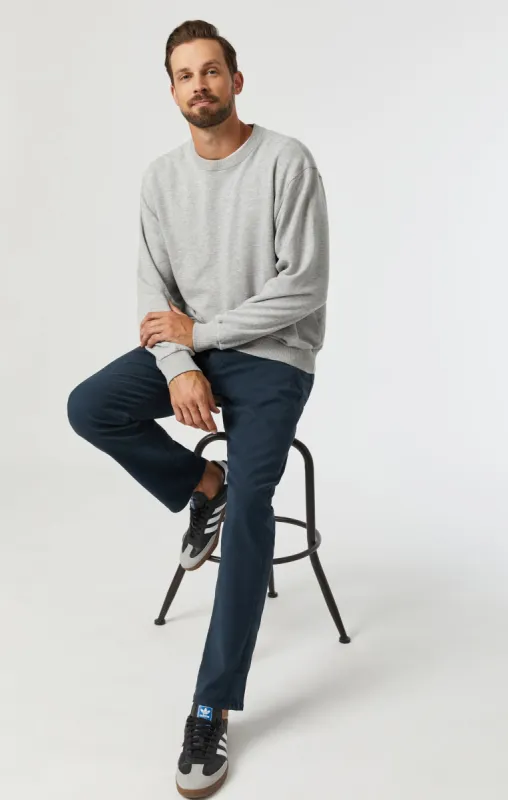 MARCUS SLIM STRAIGHT LEG IN DARK NAVY LUXE TWILL sold by Mavi