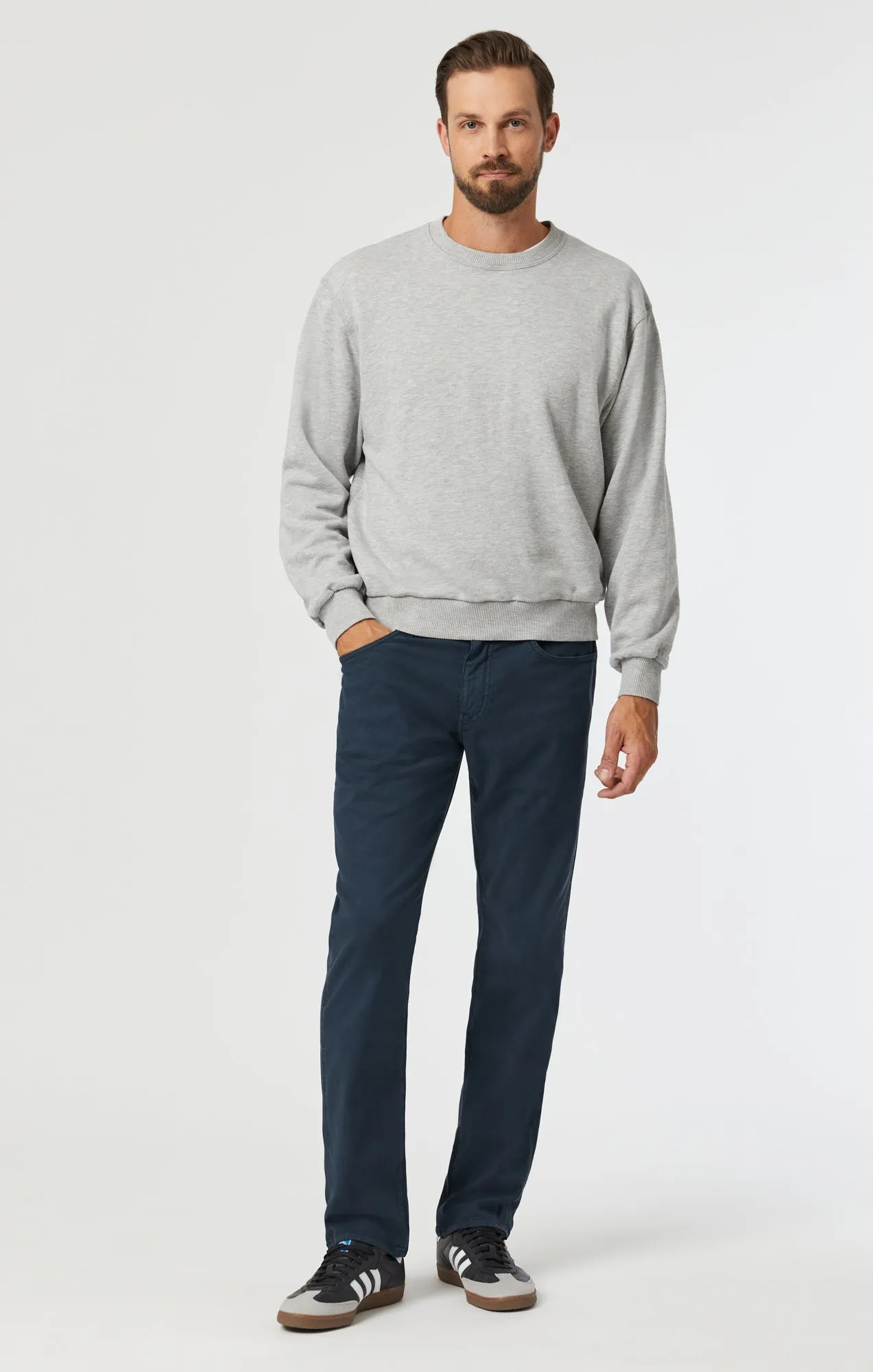 MARCUS SLIM STRAIGHT LEG IN DARK NAVY LUXE TWILL sold by Mavi product image thumbnail 2
