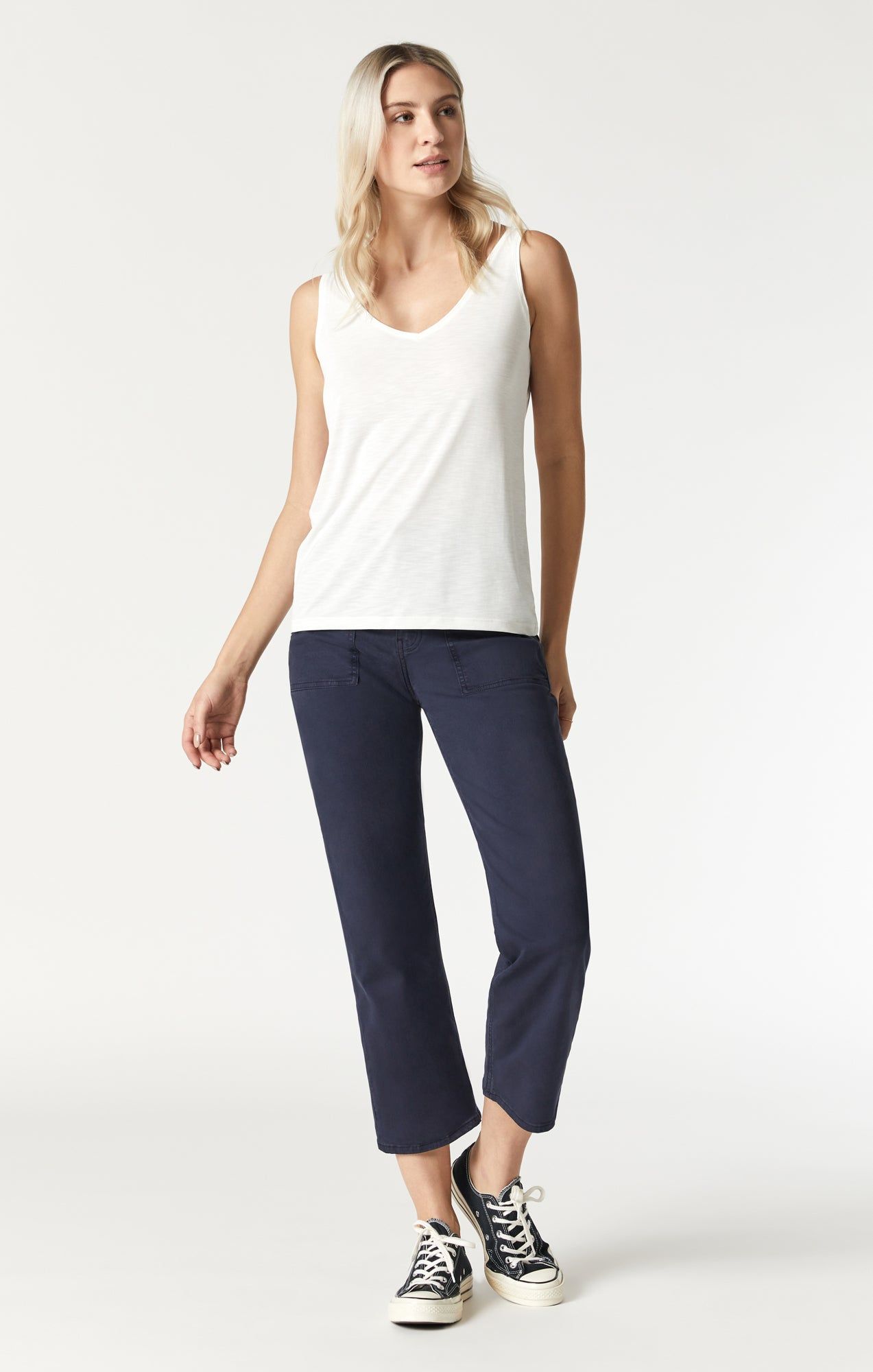 WOMEN'S TANK TOP IN ANTIQUE WHITE sold by Mavi product image thumbnail 4