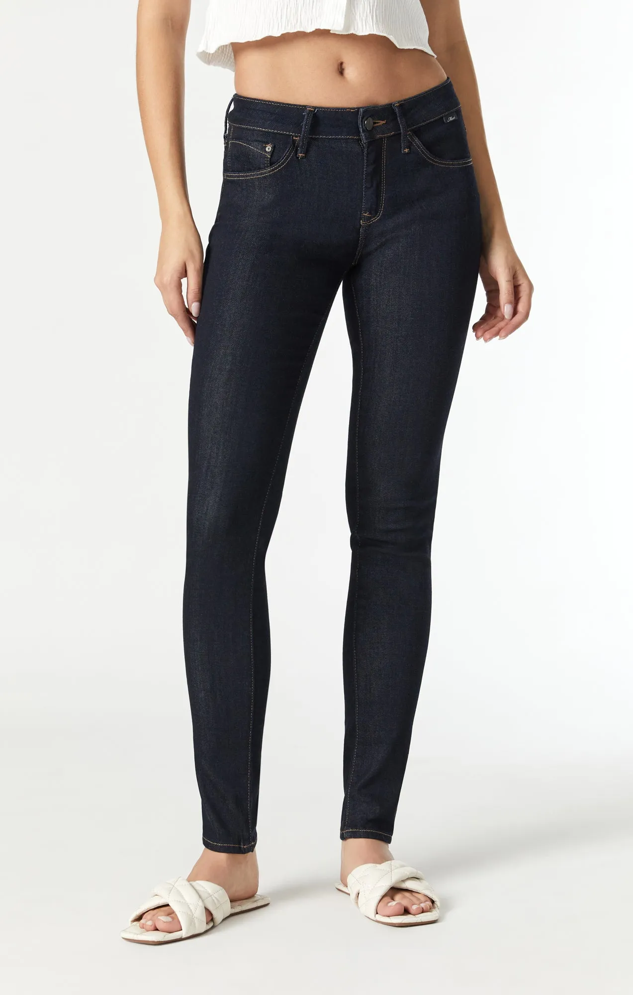 ALEXA SKINNY IN RINSE SUPERSOFT sold by Mavi product image thumbnail 4