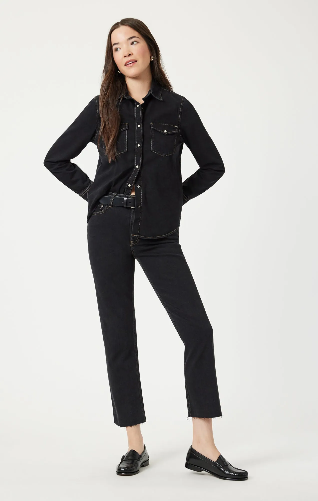 NEW YORK STRAIGHT LEG IN DEEP SMOKE CLASSIC BLUE sold by Mavi product image thumbnail 2