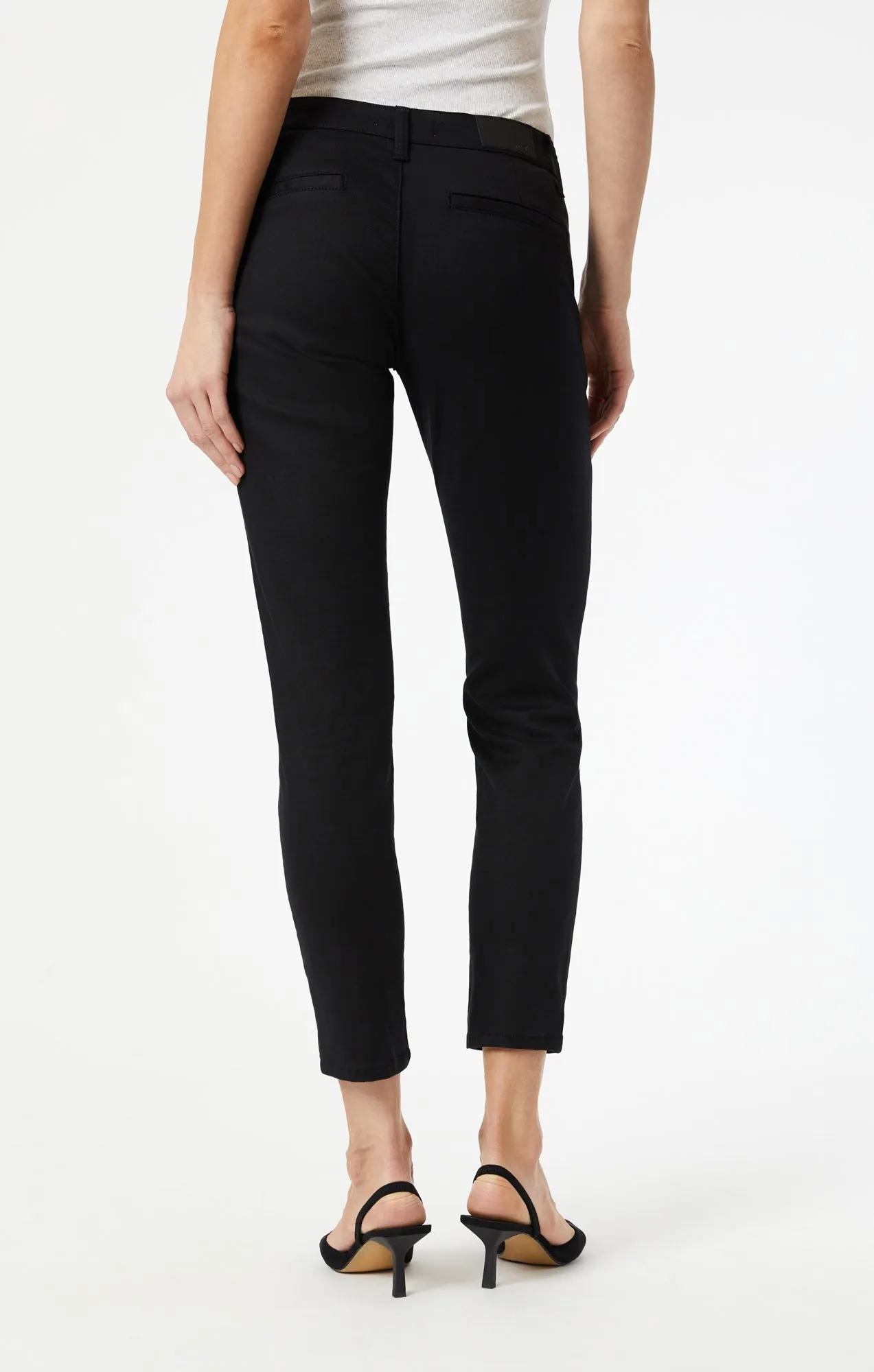 BROOKE SLIM CHINO IN BLACK LUXE TWILL sold by Mavi product image thumbnail 5