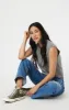 BARCELONA WIDE LEG IN DARK RECYCLED BLUE sold by Mavi