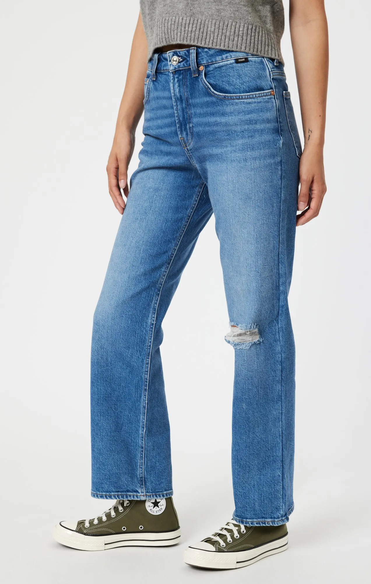 BARCELONA WIDE LEG IN DARK RECYCLED BLUE sold by Mavi product image thumbnail 4