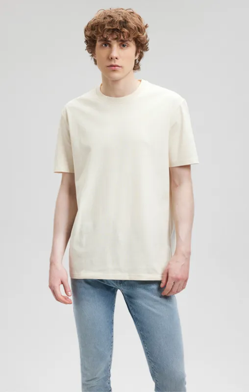 CLASSIC CREW NECK T-SHIRT IN BIRCH sold by Mavi