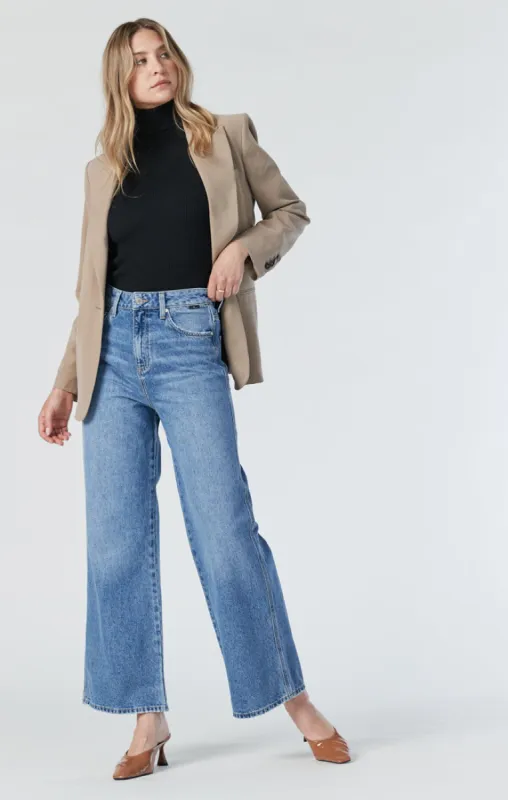 MIAMI WIDE LEG JEANS IN LIGHT ORGANIC BLUE sold by Mavi