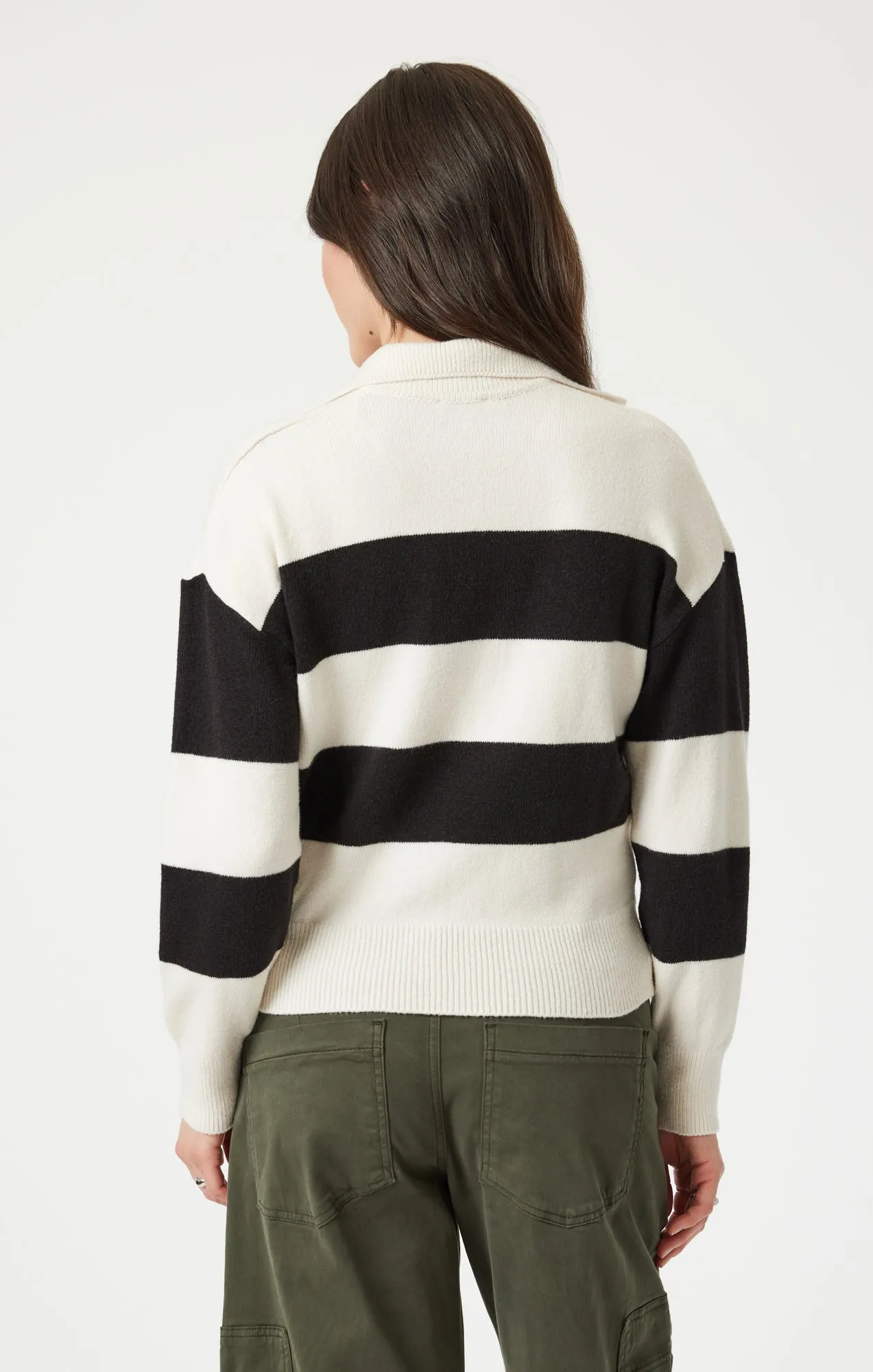 POLO PULLOVER SWEATER IN BLACK sold by Mavi product image thumbnail 3