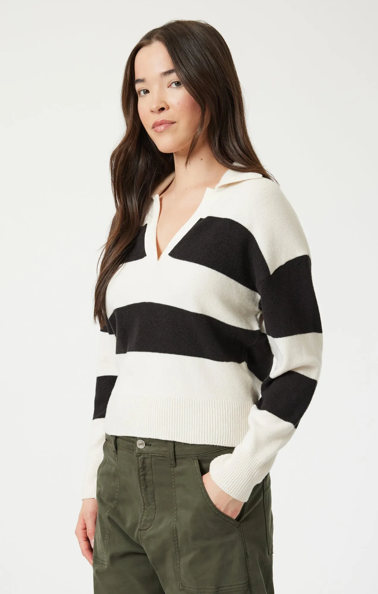 POLO PULLOVER SWEATER IN BLACK sold by Mavi product image thumbnail 2