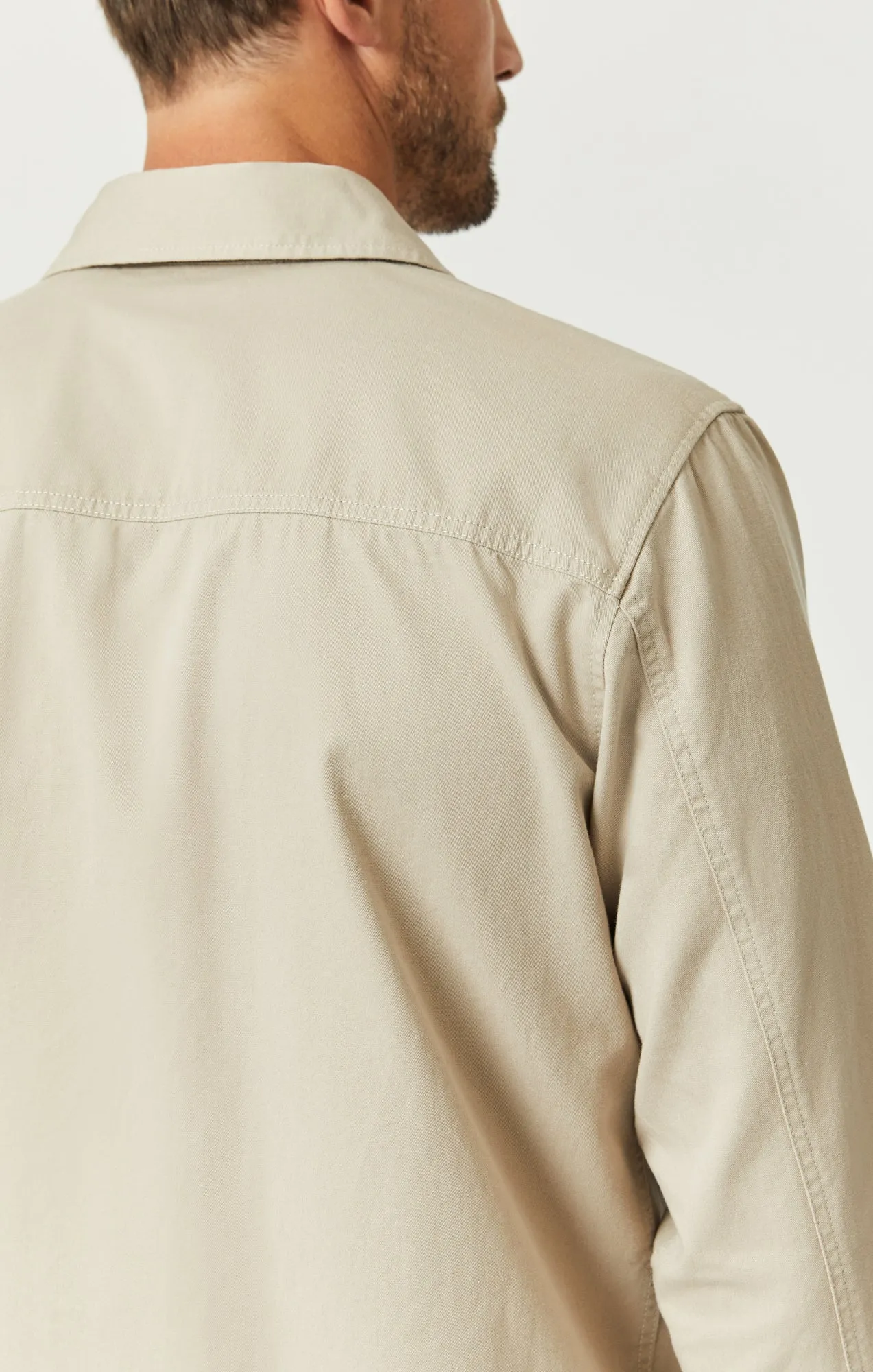 DOUBLE POCKET OVERSHIRT IN PURE CASHMERE sold by Mavi product image thumbnail 5