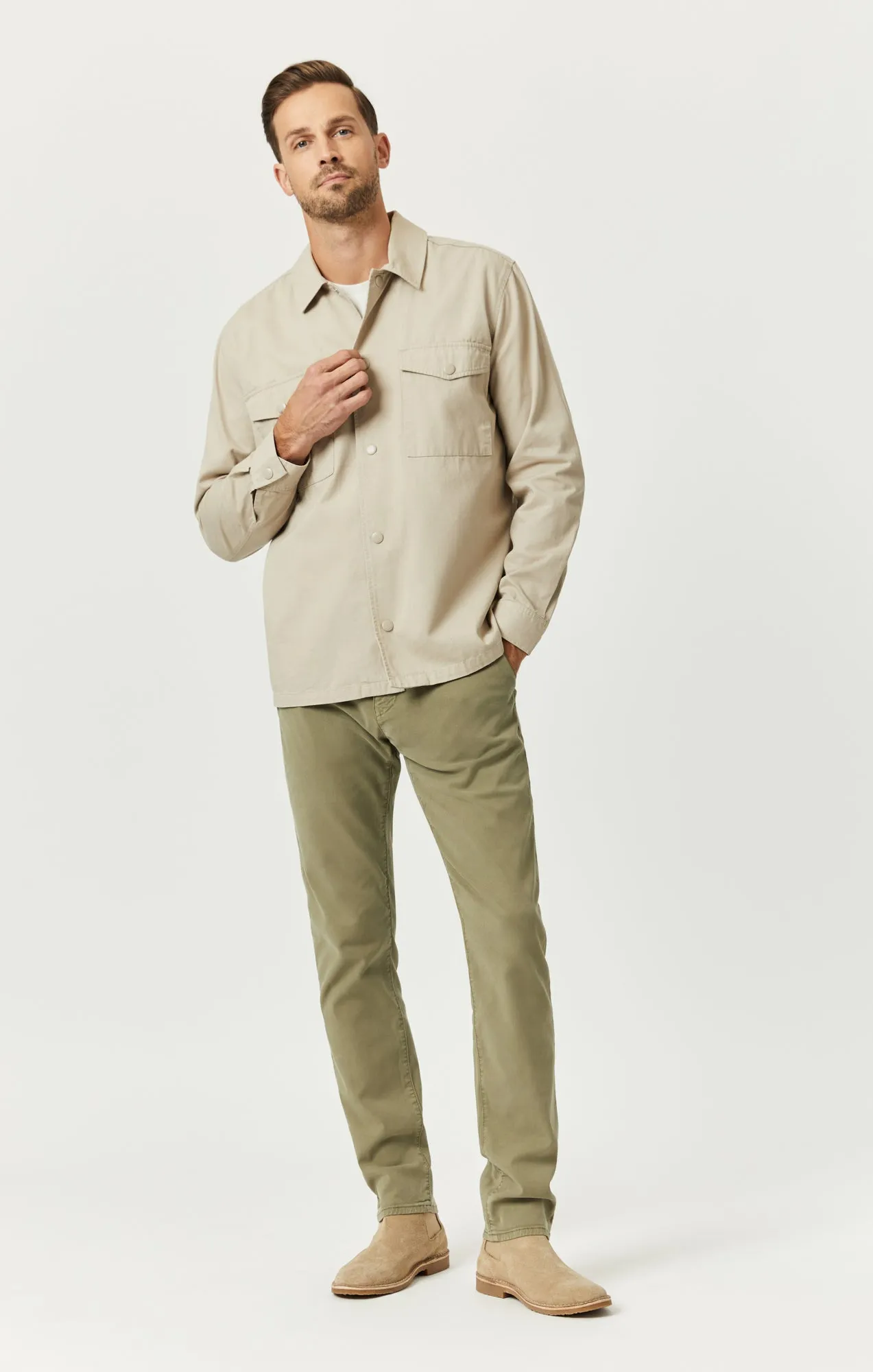 DOUBLE POCKET OVERSHIRT IN PURE CASHMERE sold by Mavi product image thumbnail 4