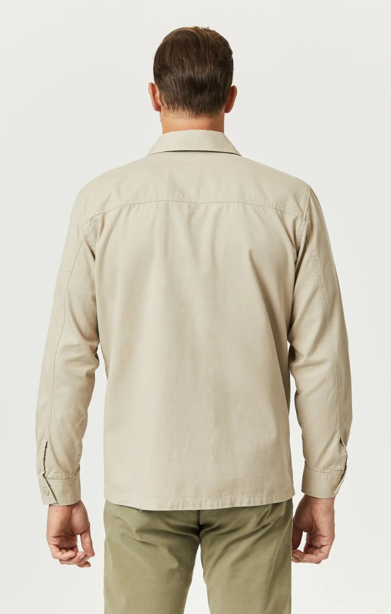 DOUBLE POCKET OVERSHIRT IN PURE CASHMERE sold by Mavi product image thumbnail 3