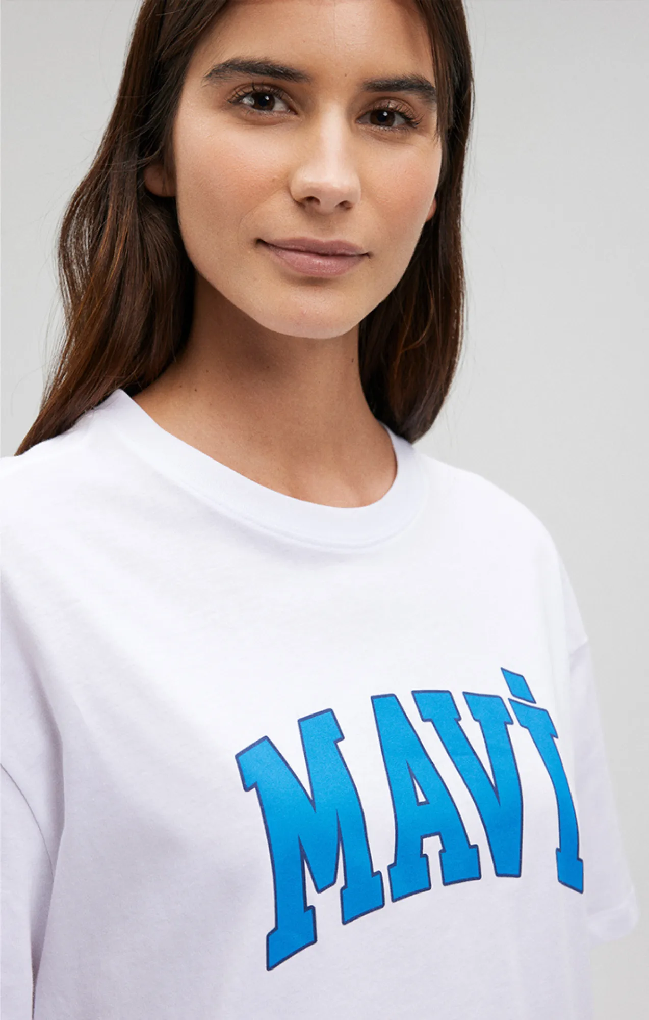 MAVI LOGO T-SHIRT IN BRIGHT WHITE sold by Mavi product image thumbnail 5